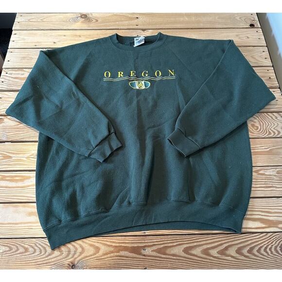Briar Creek University Of Oregon Sweatshirt Size 3XL Men’s Green - Picture 1 of 8